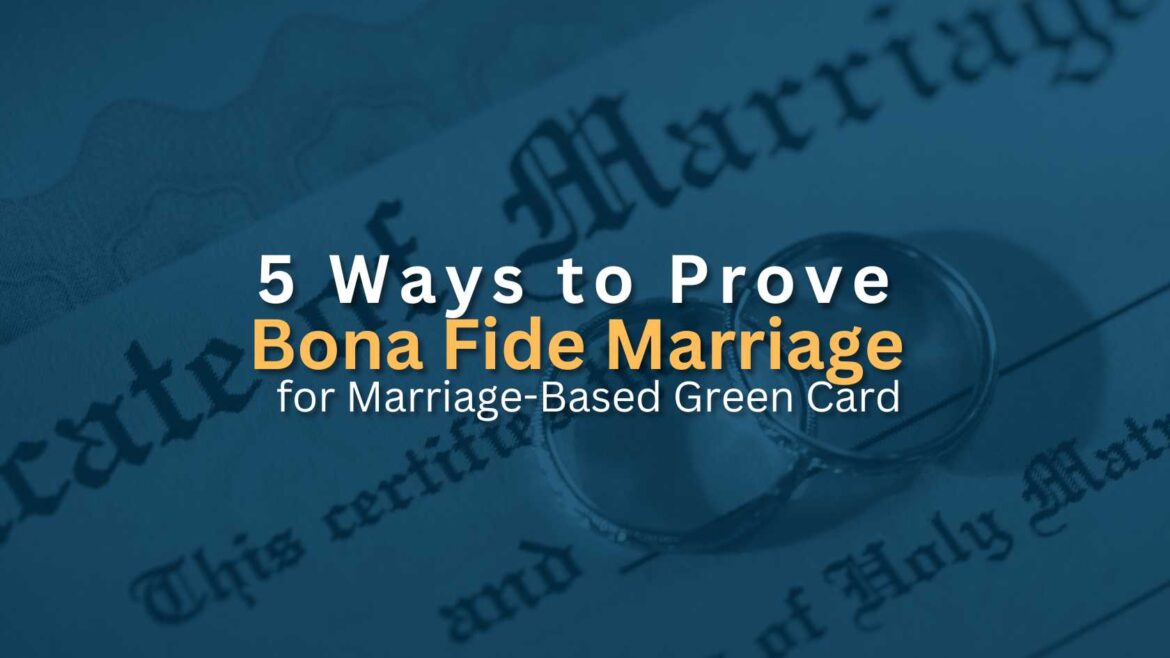 Blog Header for Marriage Green Card