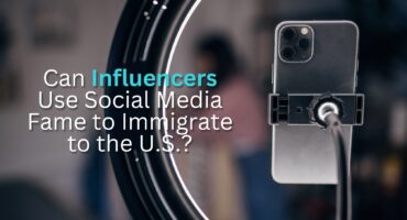 Blog Header for Immigration O-1B for Social Media Influencers Content Creators and Models